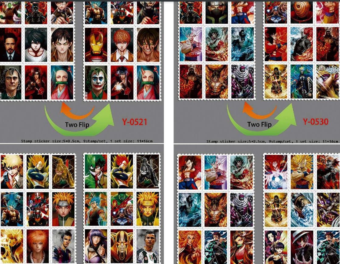 

Anime Sticker SPY FAMILY Demon Slayer 3D Anime Motion Stickers Outdoor Grade Protection UV And Water Proof Animation DHL