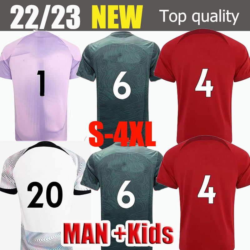 

S-4XL22 23 season soccer jersey 2022 2023 DARWIN Carvalho Mohamed Diogo KEITA Luis DIaz football shirt men kids kit uniforms Fabio Minamino Alexander Arnold Origi TOP