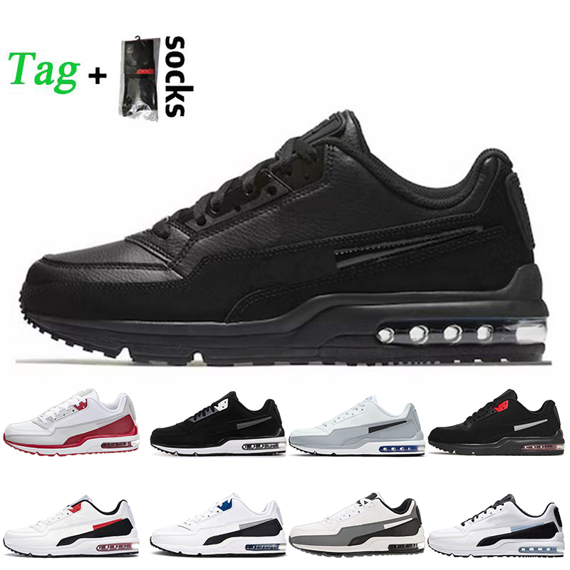 

AMX LTD 3 Running Shoes Fashion 2022 LTD3 Mens Trainers Sports White Light Smoke Grey Blue University Red Triple Black Men Runner Sneakers, Black 40-45