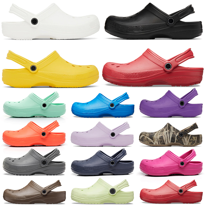Sandals sandal croc classic clog designer sandals unisex adult men women slides slippers beach waterproof shoes outdoors indoor sneakers slip-on
