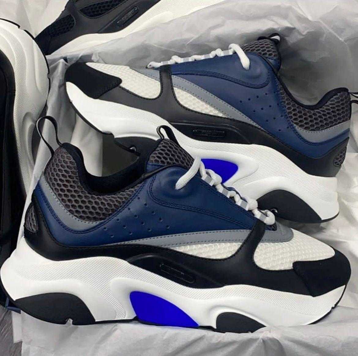 

B22 Men's Casual Shoes Reflective Mesh Leather Rubber Sole Platform Sneakers, Chocolate