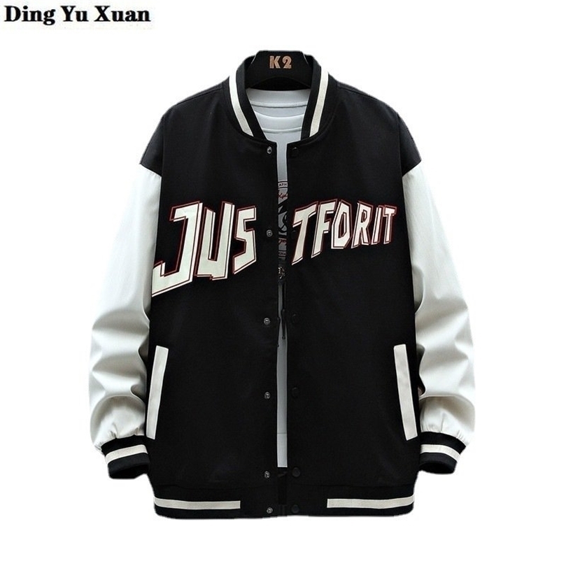 

Mens Jackets 6XL 7XL 8XL 9XL Plus Size Mens Baseball Bomber Jackets Coats Spring Autumn Casual Letter Print Oversize Loose Varsity Jacket Men 220912, 2816