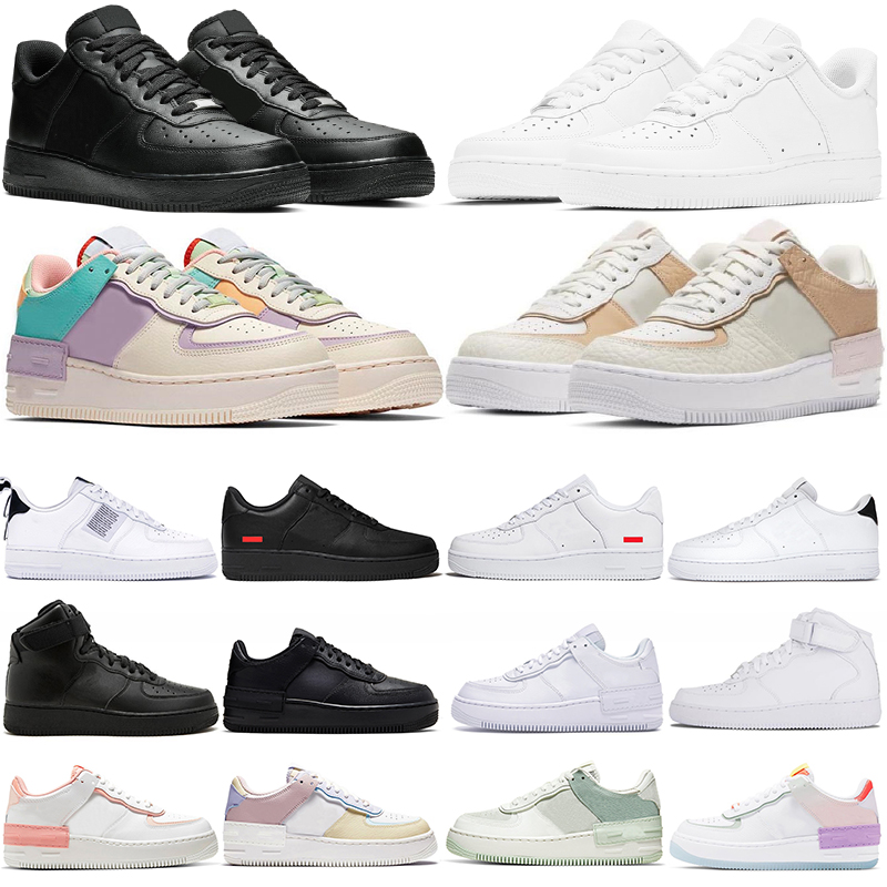 

1 mens womens running shoes classic Triple White Low Spruce Aura Tropical Twist shadow Triple Black men women outdoor trainers platform sneakers, 36-40 white glacier blue