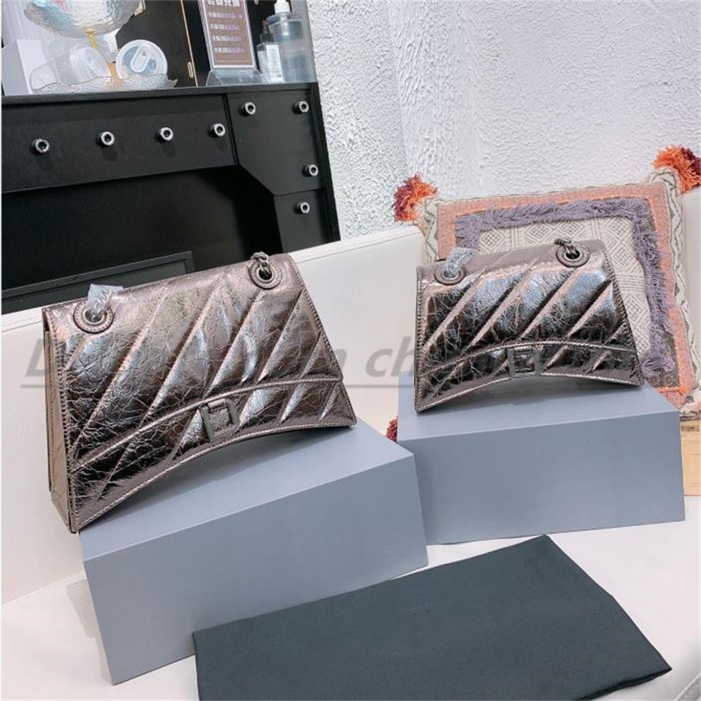 

High Genuine Leather Luxury Designer crossbody Bags Shoulder tote bag shoulder bag Purses fashion Womens Messenger Pochette cowhide Clutch chain lady purse, Paper box