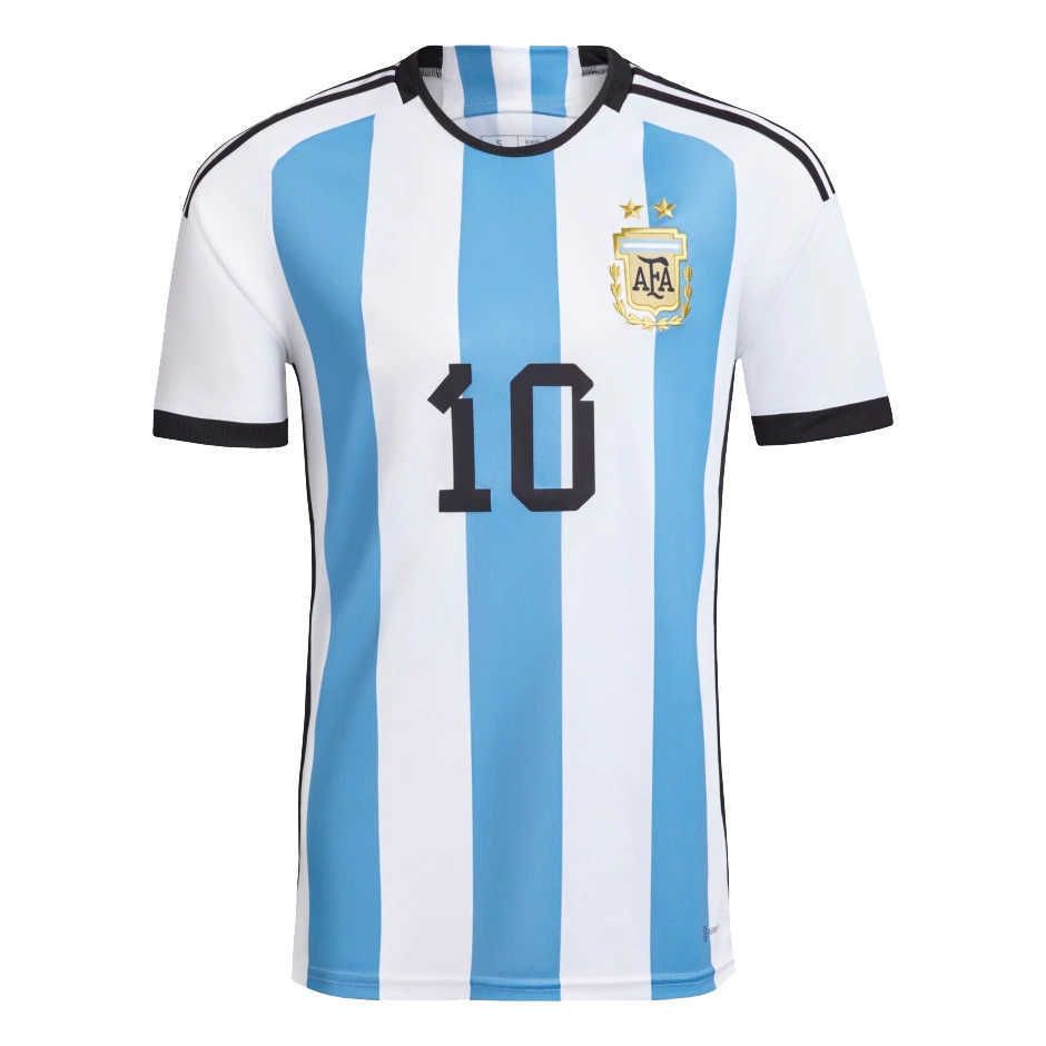 

soccer Jersey fans player version DYBALA AGUERO MARADONA DI MARIA MESSIs 22 23 Home away Pre-match 2023 Men Kids, 2022 home+patch