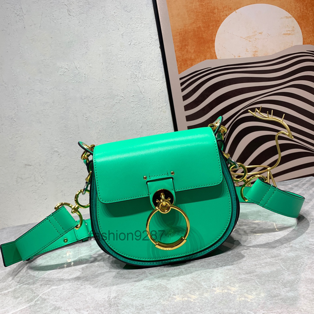 

Crossbody Bag Women Handbag Removable Wide Shoulder Strap Genuine Leather Handbags Large Capacity Flip Wallet Gold Hardware High Quality 2022