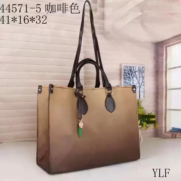 

Designer Onthego GM Tote Bag Gradient Sunrise Pastel Purse Monograms Pattern Handle Bags Luxury Handbag Women CrossBody On The Go 41cm SPRING IN THE CITY, Extra freight