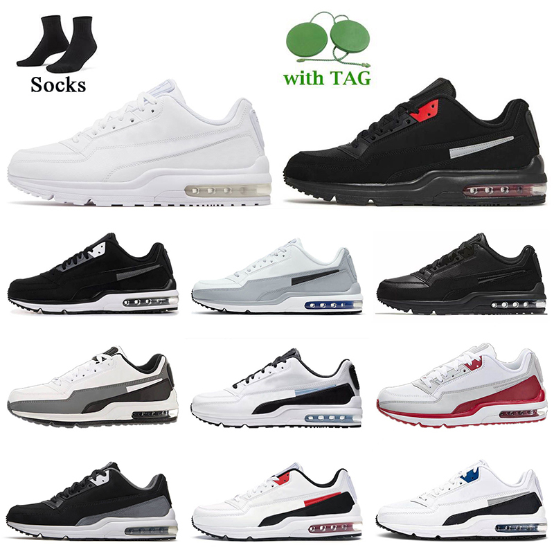 

2022 New Fashion LTD 3 Mens Running Shoes Triple Black Light Smoke Grey White Blue University Red Men Runner Sneakers Trainers Sports, Black 40-45