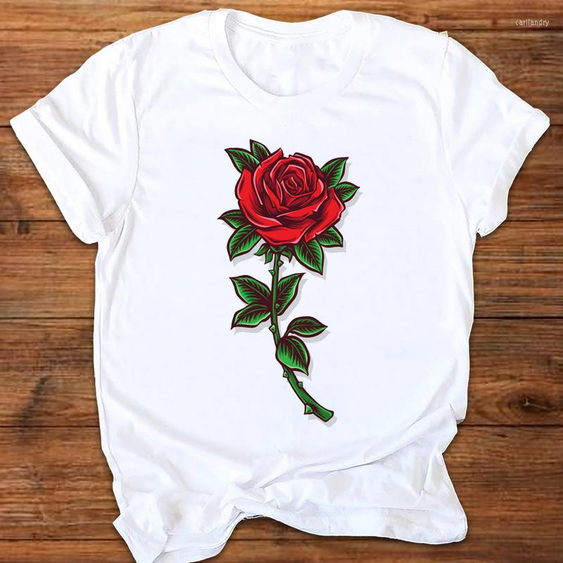 

Women's T Shirts Summer T-Shirt Women Graphic Leopard Love Short Sleeve Tops Shirt Kawaii Flower Aesthetic Clothes Cotton Ladies Tees Tshirt, Tshirt 22811