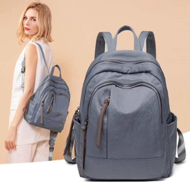 

2022 Summer bag new street trend Oxford cloth bags women's fashion tassel anti-theft backpack designer bag, 002