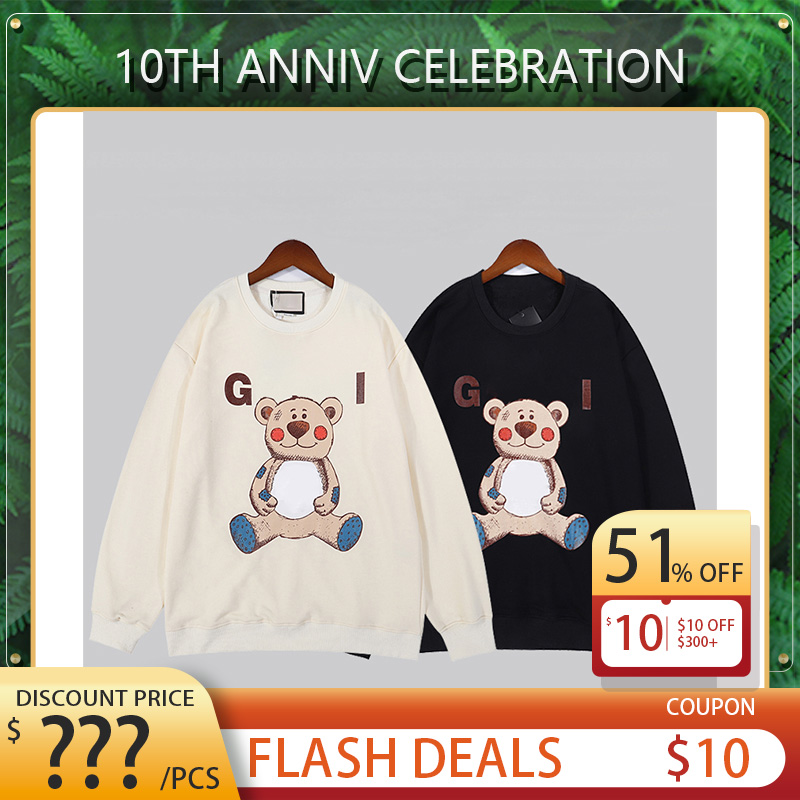 

Mens women lovers Sportswear Sweatshirts Coat Jogger Tracksuit Pullover Fleece Sweatshirt Black Cream, Customize(noe sale)