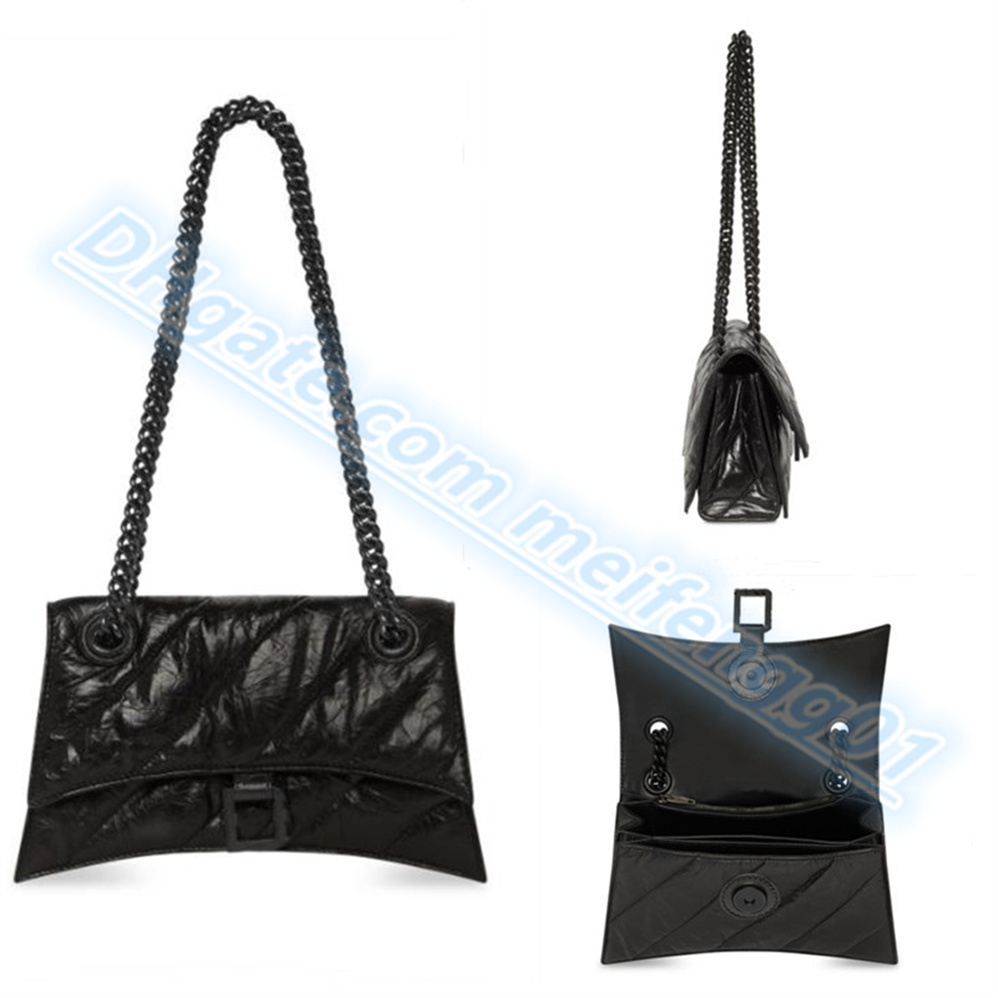 

Top Genuine Leather Luxury Designer crossbody Bags Shoulder tote bag Cosmetic Bags Purses fashion Womens Messenger Pochette cowhide Clutch chain lady purse, Paper box