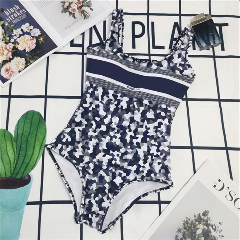 

Designer Swimwear Fashion Brand One Piece Suits Swimsuit Prints Ruffle Backless Swim Wear Sexy Bathing Suit Fit Woman Clothing S-XL 122279m