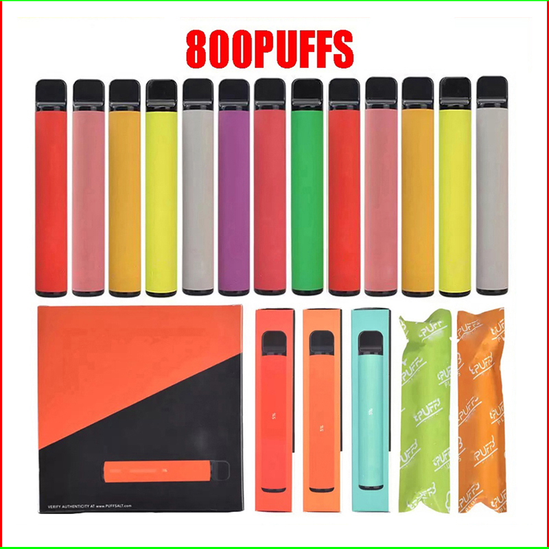 

Disposable Vape Pen 800 Puffs E Cigarette Device 550mAh Battery 3.2ml Prefilled Pod pk Xtra 1600
