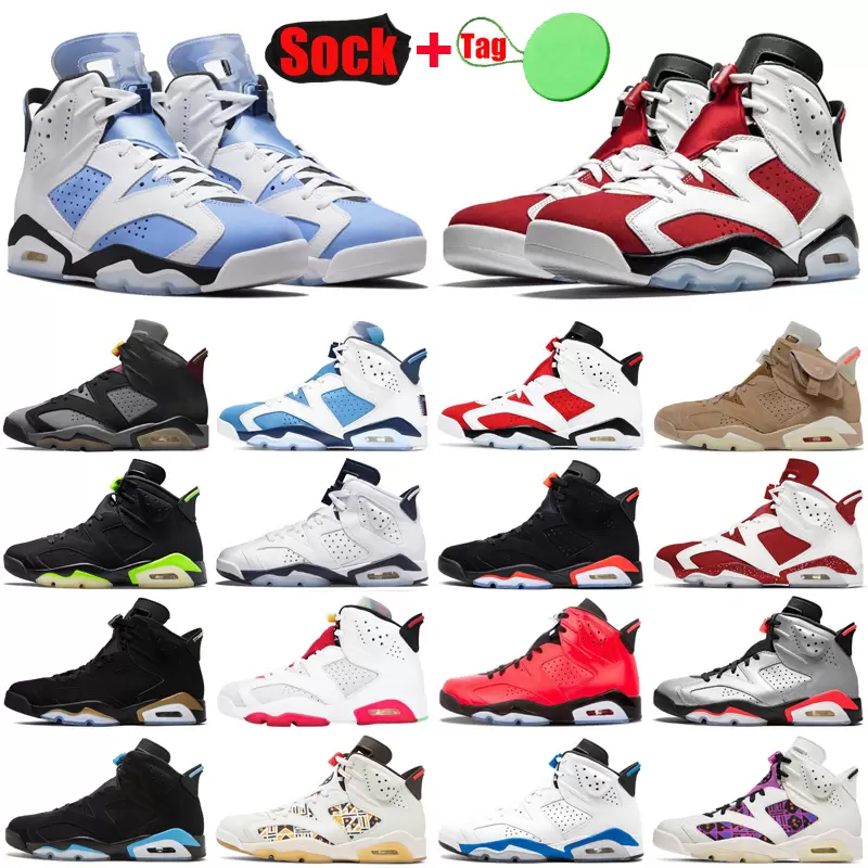

Basketballs Shoes Trainers Metallic Silver Mint Foam Red Oreo British Khaki Unc Bordeaux Sports 6 6S Georgetown Jumpman Size Us 13 Men Women, 24
