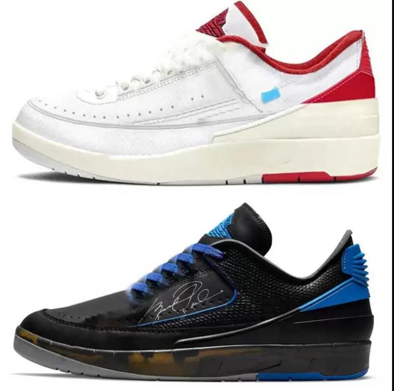 

Newest Off Authentic 2 Low Black Royal Varsity Red White Outdoor Shoes Men Women 1 Chicago UNC Powder Blue 1S Sports Sneakers With Origingl Box, Cu111