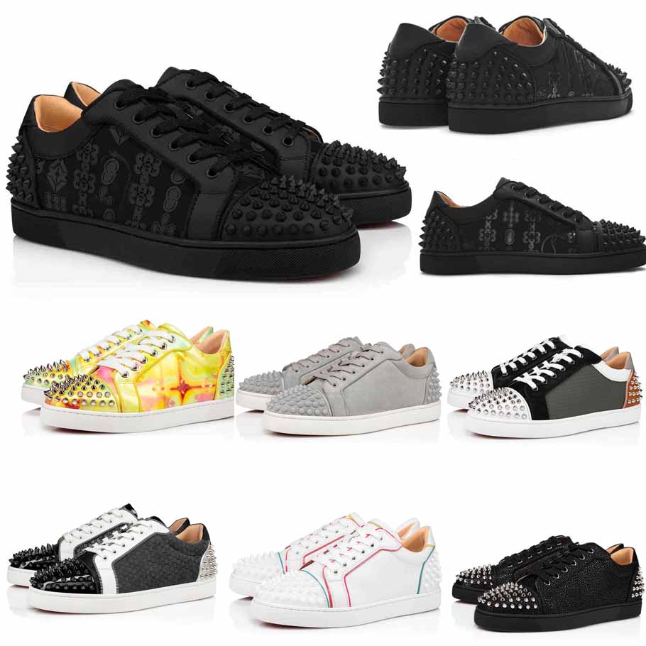 

Women Men casual shoes spiked sneaker junior spike Lubinetic Orlatos Flats Seavaste 2 orlato flat black genuine leather lace up trainers with box, 10