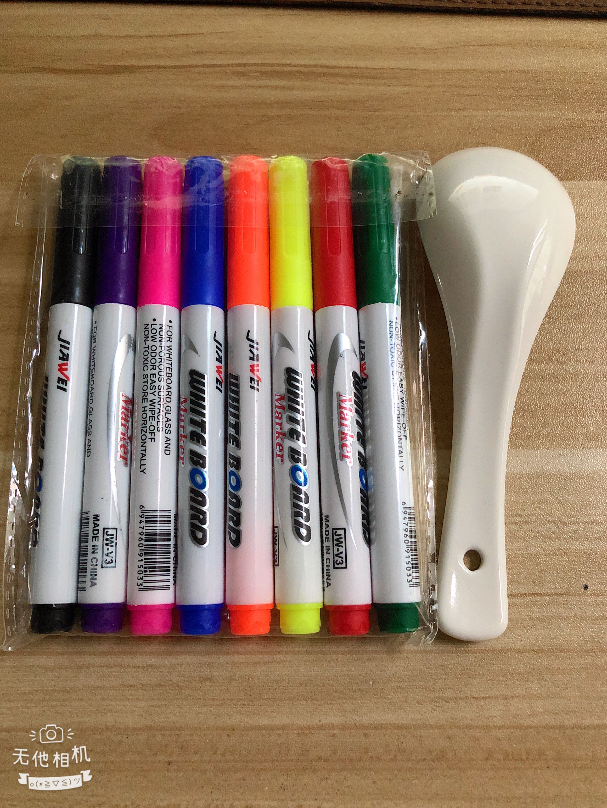 

Gift sets Floating Erasable Water-based Magic Whiteboard Marker Pen with spoon Tile Repair Wall Grout for Teaching Kids DIY Drawing Early Education