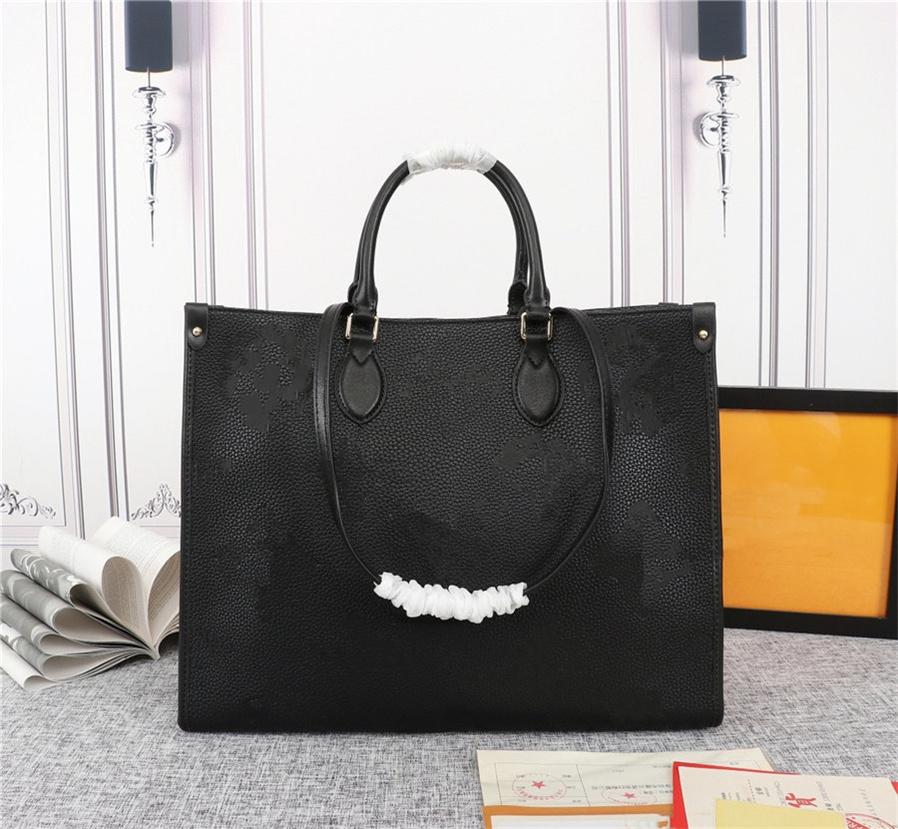 

High-quality Women Leather Bag Crossbody Shoulder Bags Luxurys Designer Handbag Female Fashion Messenger ONTHEGO Tote Handbags Purse M45321, No shipment -- freight compensation