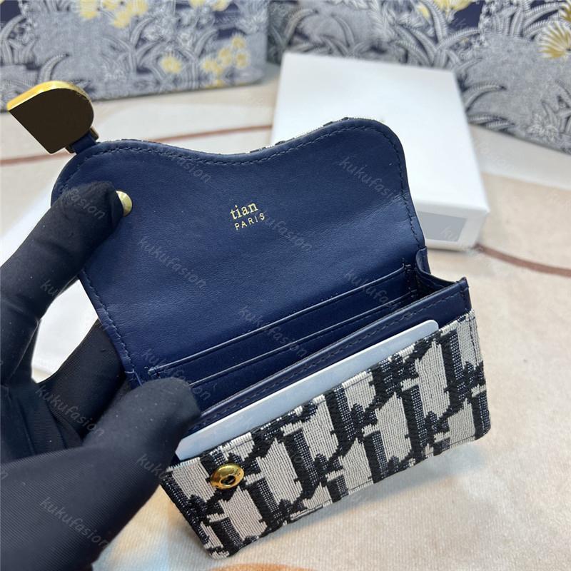 

Designer Wallets For Women Jacquard Mens Purses Small Card Holders Woman Oblique Letter Luxury Cardholder Wallet Coin Purse