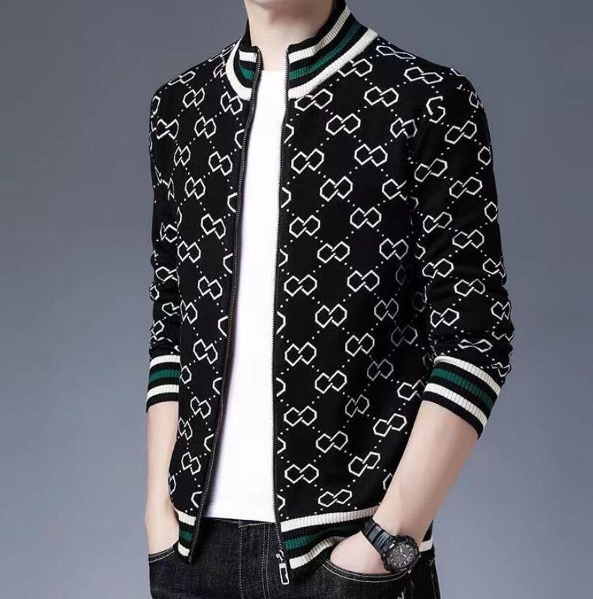 

Men's Sweaters cardigan Hip Hop Joggers Sweatshirt Korean Fashion Punk Sport Coat Pullover Long Sleeve Zip Hoodie jacket, 03