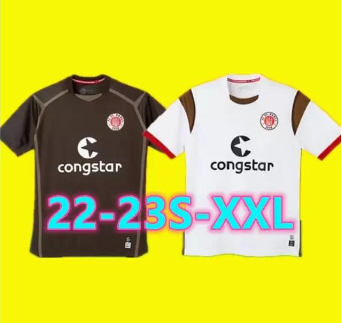 

22 23 ST Paulis SOCCER JERSEYS 2022 2023 BECKER IRVINE KYEREH HARTEL Maillots De Foot shirt SMITH PAQARADA MEDIC football uniforms, Adult 22/23