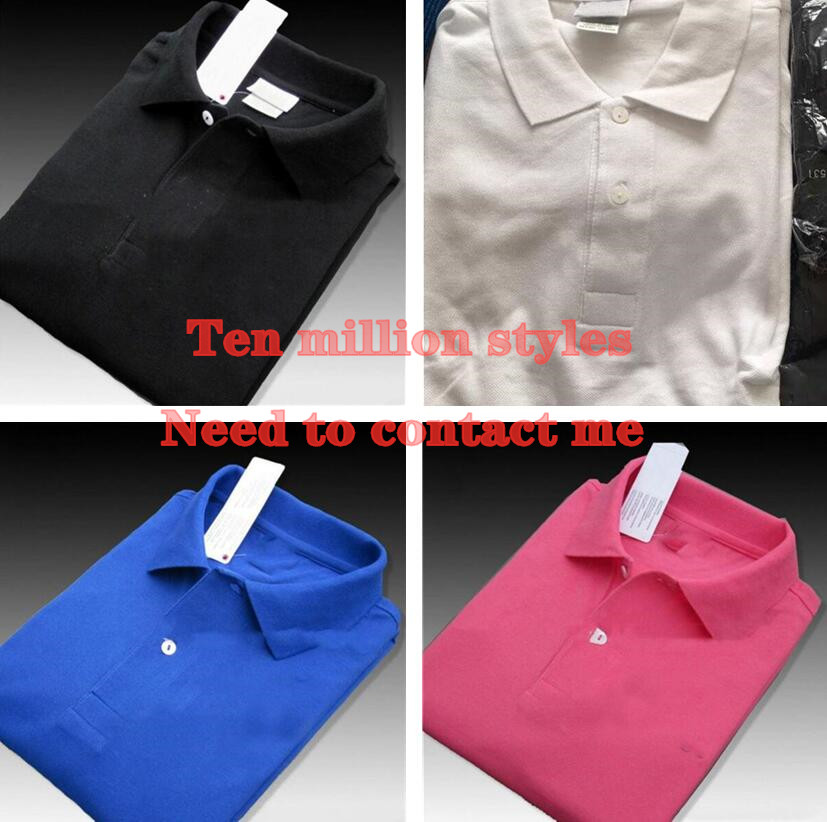 

Shirts Summer Tops Embroidery Mens Polo Shirts Fashion Shirt Men Women High Street Casual Top Tee Hot, Special freight link