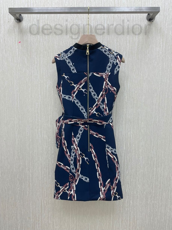 

Casual Dresses designer Shenzhen Nanyou 2021 new chain printed belt slim sleeveless dress C9D1, 2# packing bag