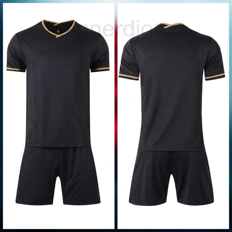 

Soccer Sets/Tracksuits designer 20-21 Club children' light Jersey 07# font adult football training suit V1KO, Black