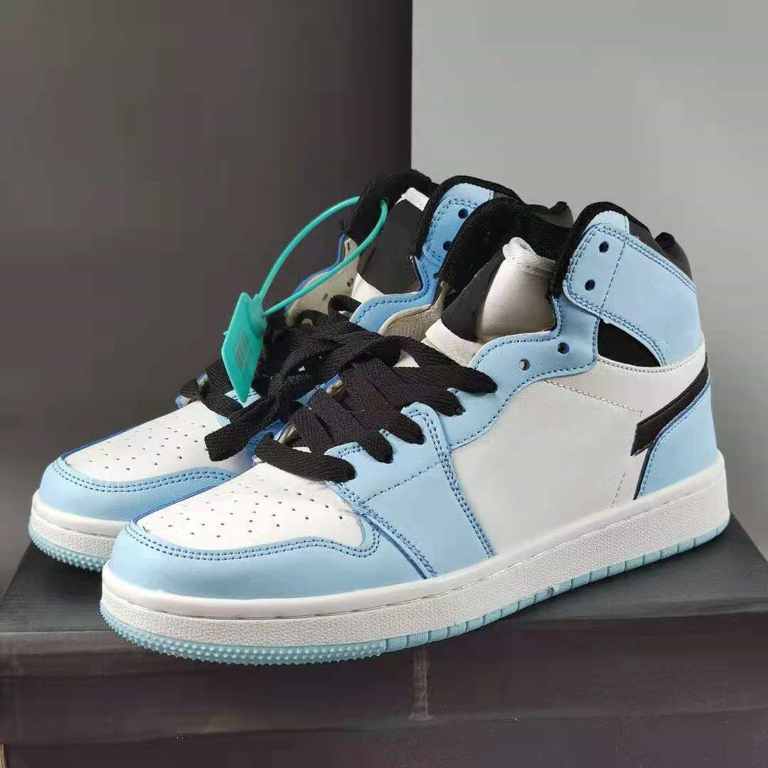 

Designer Men Women Shoes Fashion Jumpman 1s High Top Lace-Up Casual Sneakers Trainers Comfortable Wear-Resisting Skateboarding Sports Shoe 36-44, Style15