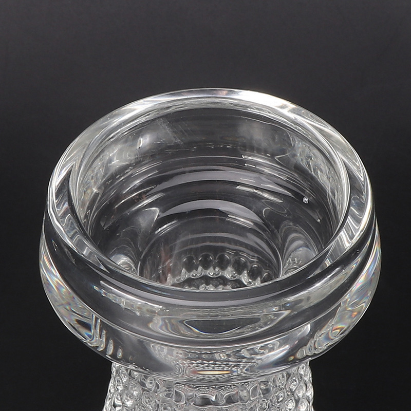 

Smoking Glass Tobacco Head Crystal Phunnel Shape SHISHA SIEVE Hookah Accessories