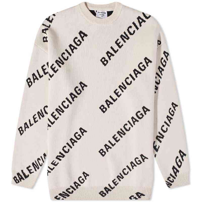 

Mens Sweater Balencigass Exclusive Casual Fashion 2022 Men's Hip Hop Trendy Warm Air Permeability Thick Fabric Designer Knit Sweaters, White
