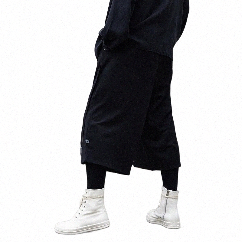 Men's Pants men's Pants Men Fashion Different Wear Style Casual Wide Leg Male Japa Streetwear Hip Hop Loose Harem Trousers Kimono g6NK#-image-801946299
