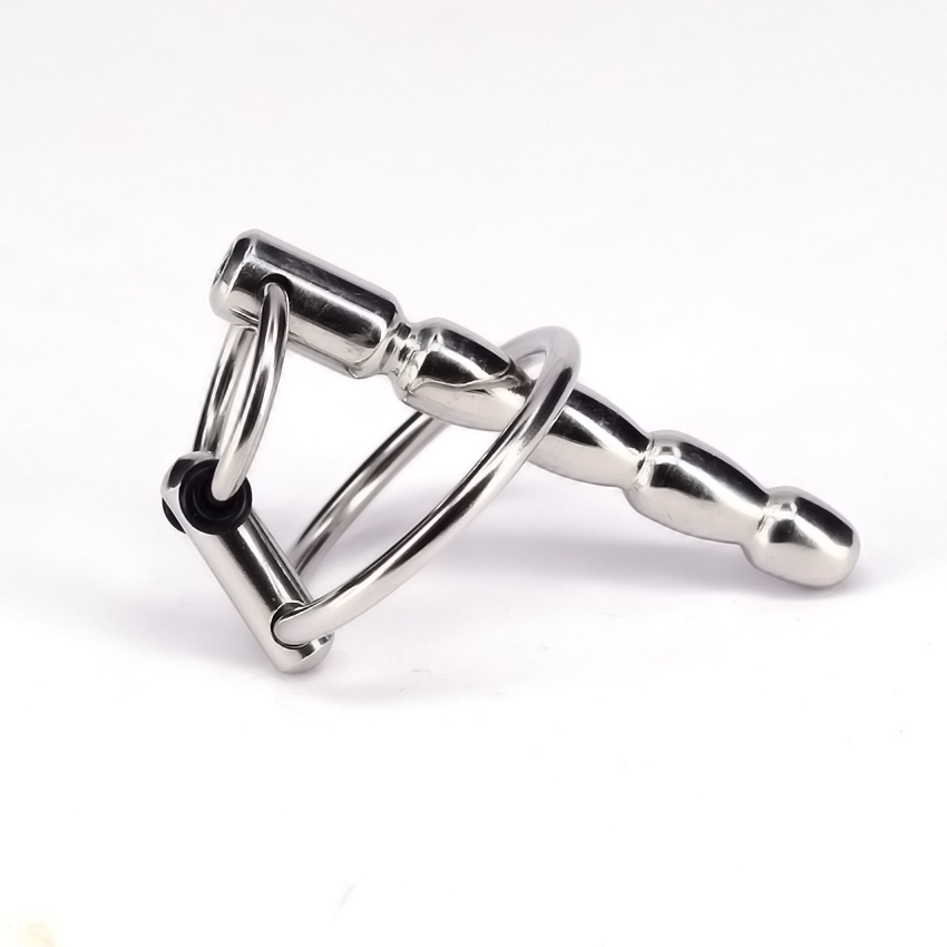 Dispositifs de chasteté masculins longueur 53 mm avec diamètre 8 mm Sons de perles dilatateur urétral sons cathéters de cathéter urétral