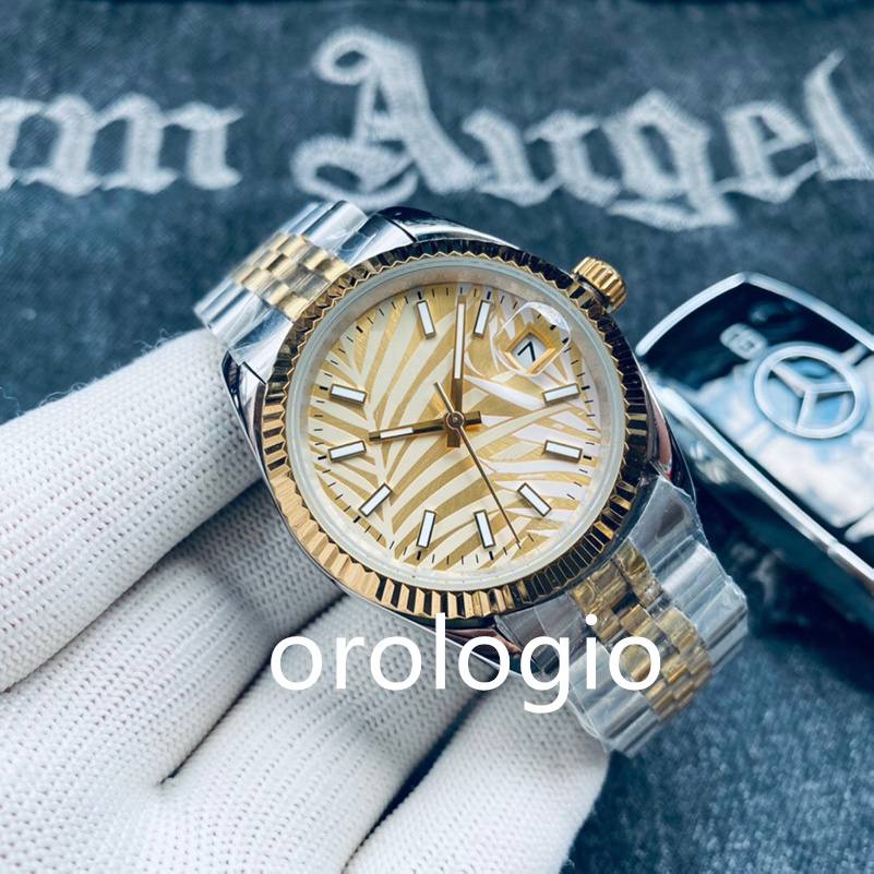 

NEW Automatic Mechanical Watches Men Big Magnifier 41mm Stainless steel Sapphire Mens Watches Male Wristwatches waterproof Luminous, Black