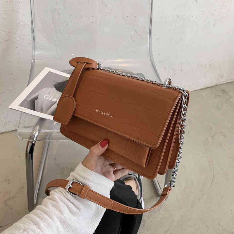 

Simple time small bag 2022 fashion one shoulder messenger bag style versatile women's bag, White