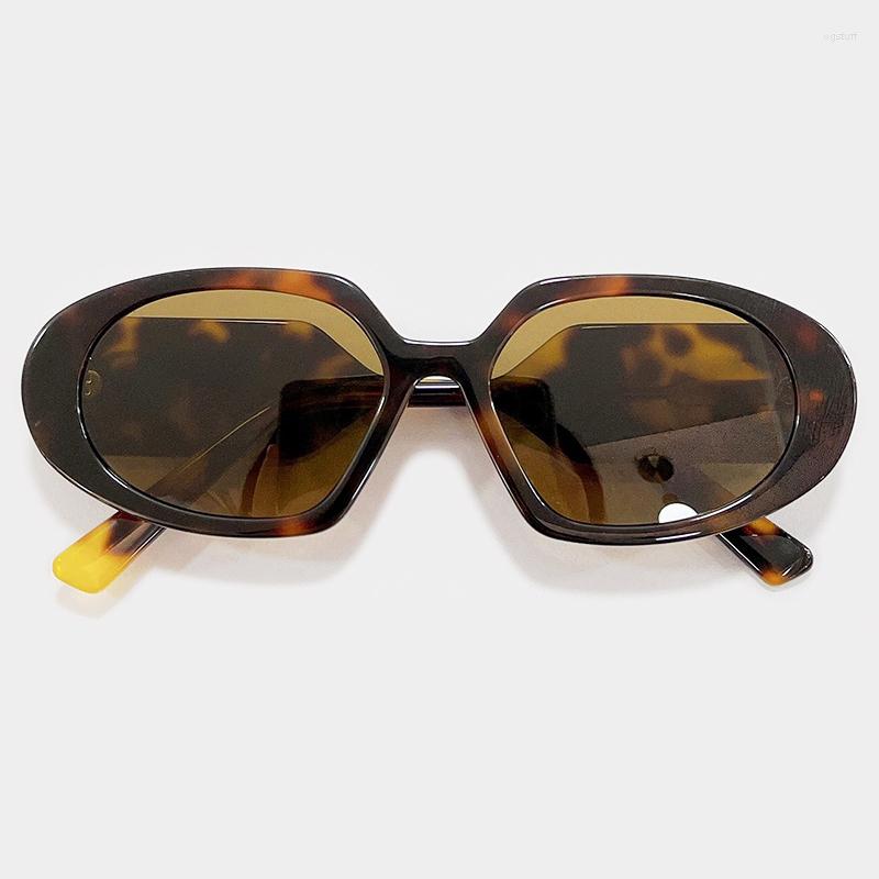 

Sunglasses High Quality Acetate Women Fashion Gradien Mirror Sun Glasses Desgin Eyeglasses UV400