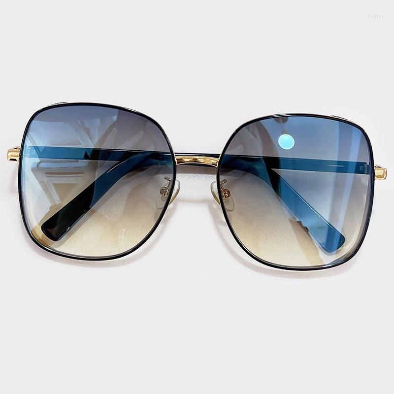

Sunglasses Women 2022 Fashion Cute All-Match Style Vintage Gradient Lens Eyewear Feminino