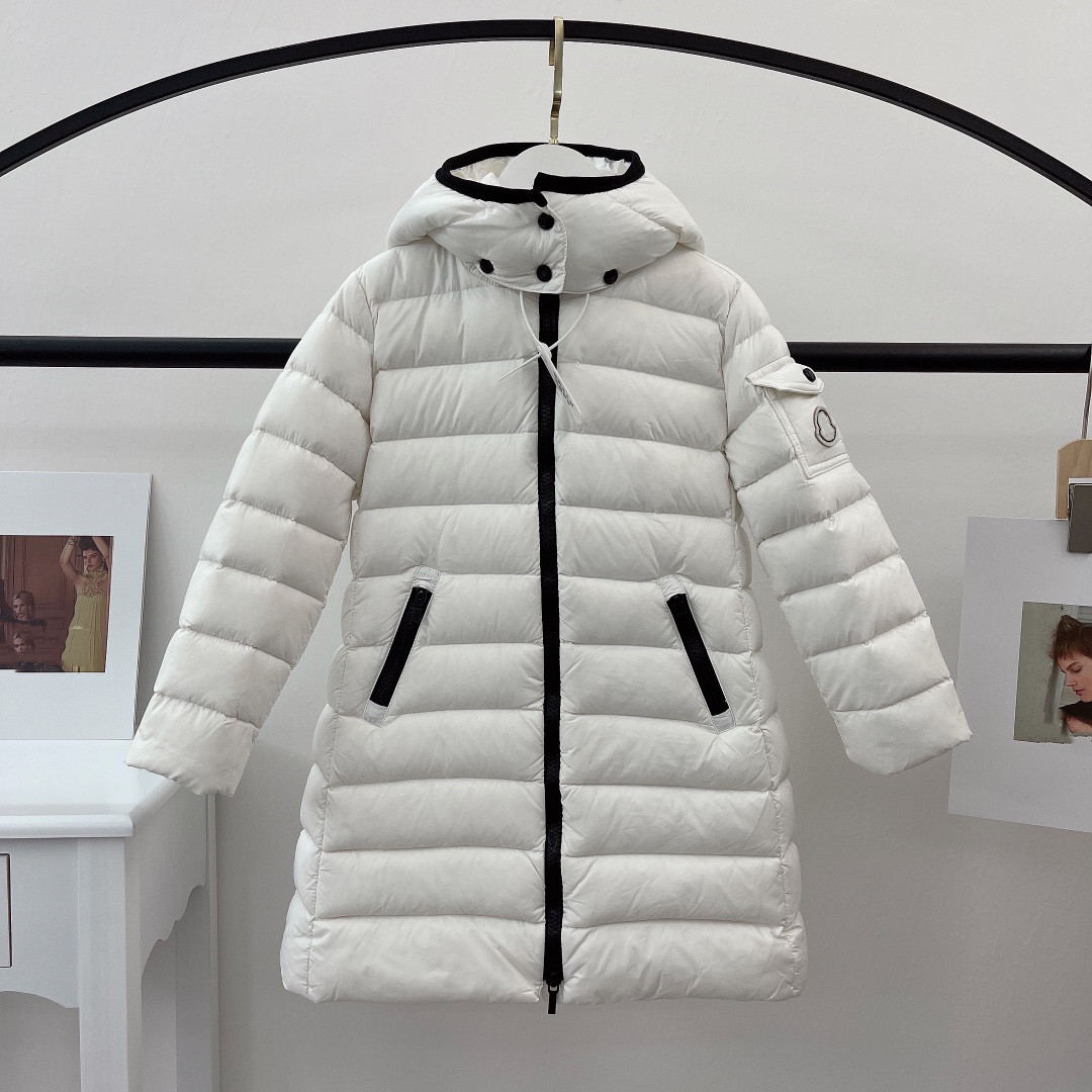 Hooded Kids Coats Baby Designer Coat Winter Jacket Long A-shaped Zipper Thick Warm Outwear Clothing 2022 Boys Girls Outerwear Jackets-image-802114293