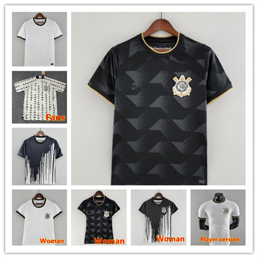 

Soccer Jersey 22 Corinthian player version Camisa Maycon WILLIAN ROGER GUEDES GIL JO FAGNER AUGUSTO Giuliano Paulinho Joao Victor LUAN men woman Football Shirts, 22/23 away player