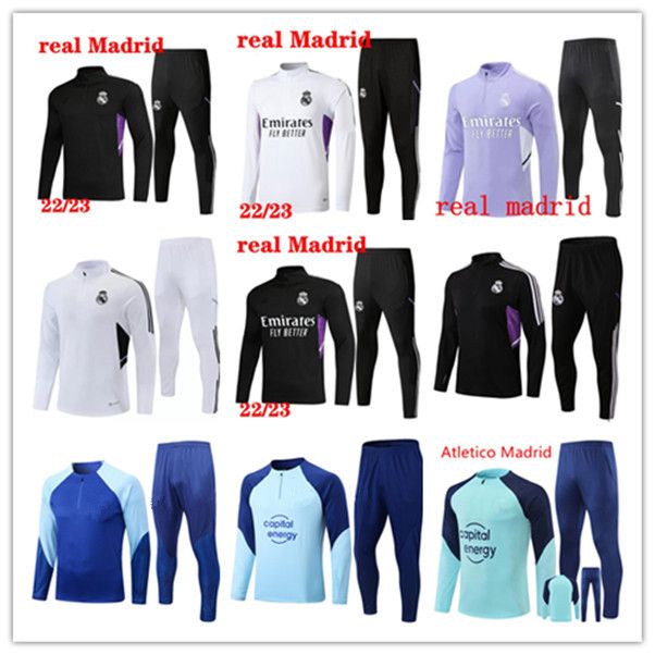 

Soccer Jerseys Atletico MadridS tracksuit SUIT SUAREZ GRIEZMANN JOAO FELIX 2022 2023 M. Llorente CORREA KOKE LEMAR CARRASCO kids kit women Men Football Shirt