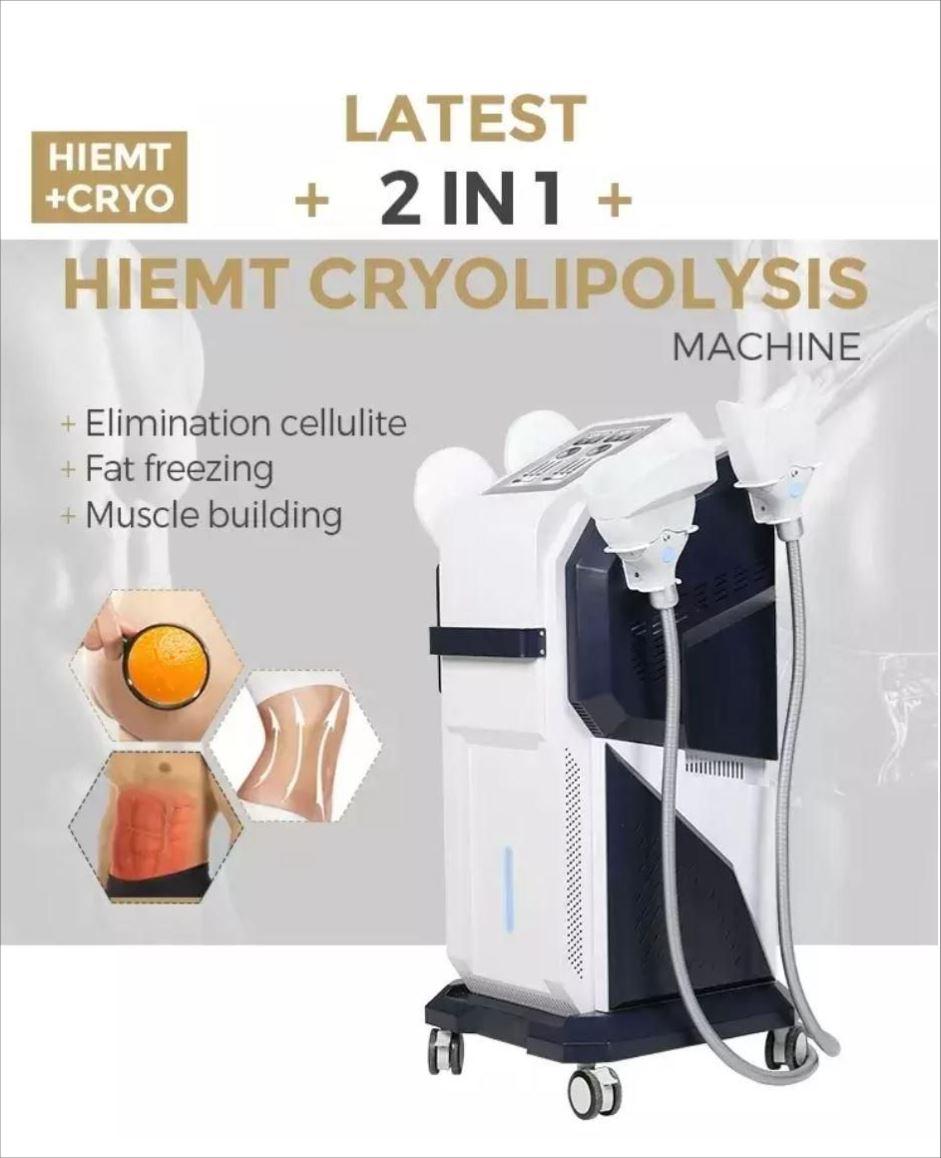 

Cryolipolysis fat freeze slimming EMSLIM NEO and CRYO 2 in 1 with RF EMS Muscle sculpt machine 360° Muscle Stimulator HI-EMT weight loss equipment
