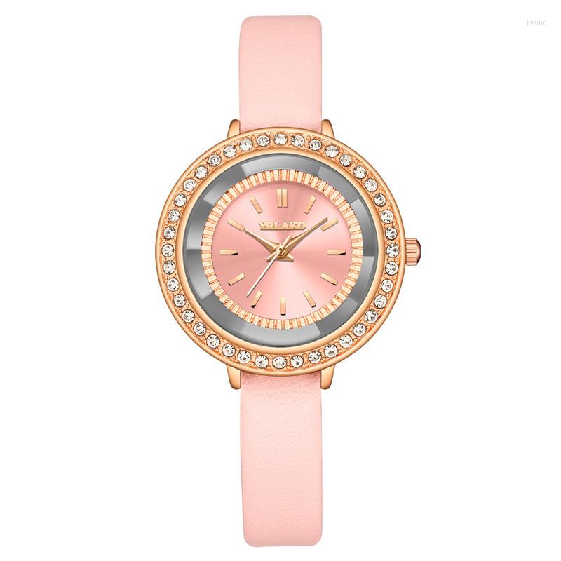 

Wristwatches Women Small Leather Watches Ladies Casual Quartz Bracelet Watch For Metal Mesh Dress Wrist Relogio Feminino, Gold