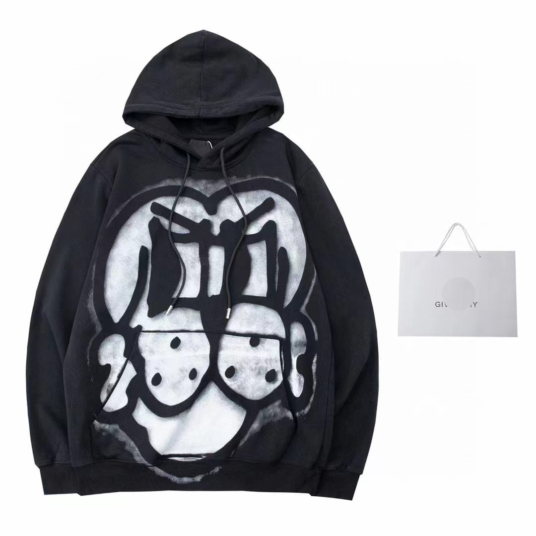 

mens hoodie Autumn Warm Long Sleeve Sweater Breathable Dry Fashion polo zip up designer Hoodie, Black