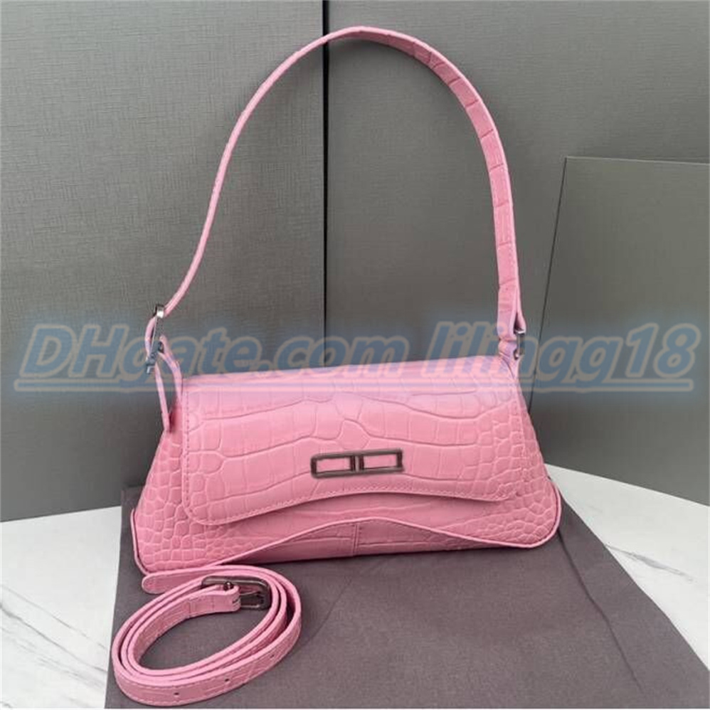 

High leather shoulder bag famous men's and women handbag flip type straddle bag luxury designer women's fashion evening wear makeup bag business card Evening Purse, High-quality