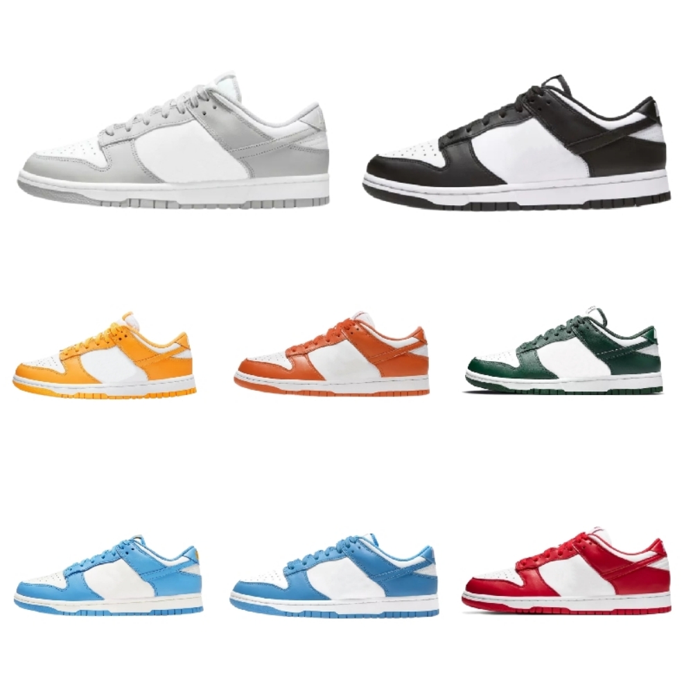 

Classic Dunks SB Low Running Shoes Sneakers Mens Womens Panda University Blue Coast University Red Varsity Green Syracuse Laser Orange Outdoor Trainers EU36-46