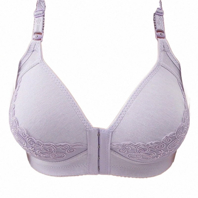 Bras bras Women's Plus Size Underwear Thin Wire Free Push Up Bra Brasieres Ajusted Girls Female Solid Bralette A0w5#-image-801988966