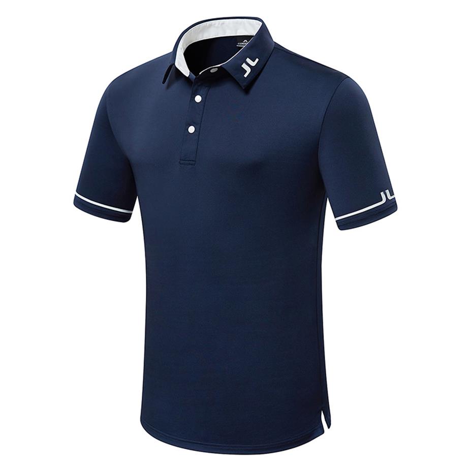 

Summer New Men Short Sleeve JL Sports Clothing Outdoors Sports Golf T-Shirt243i, Royal blue