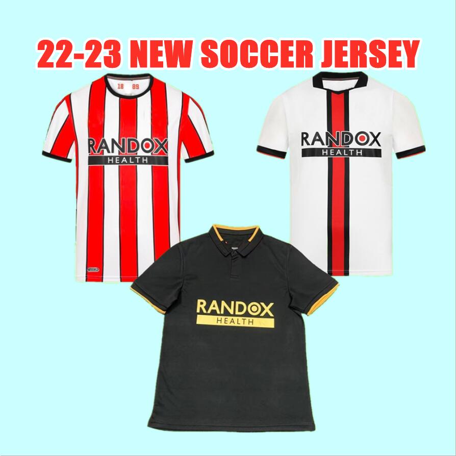 

22 23 SHEFFIELD soccer jerseys Sander Berge UNITED home away John Egan Rhian Brewster Anel Ahmedhodzic Oliver McBurnie Jayden Bogle 2022 2023 men kids football shirt