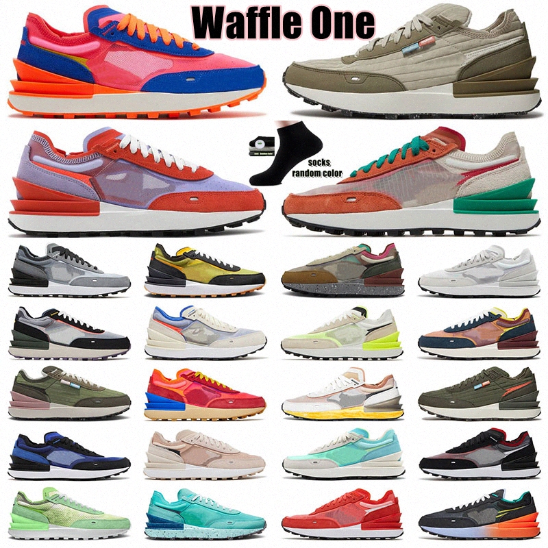 

Summit White Waffle One Mens Running Shoes Electric Green Black Scream Infinite Lilac Coconut Milk Active Fuchsia Women Men Waffles Trainers Sports, I need look other product